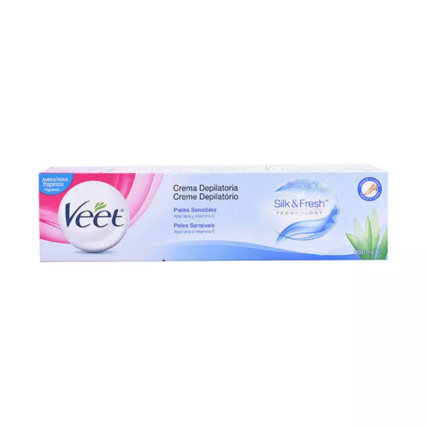 Creme depilatório para pele sensível Veet