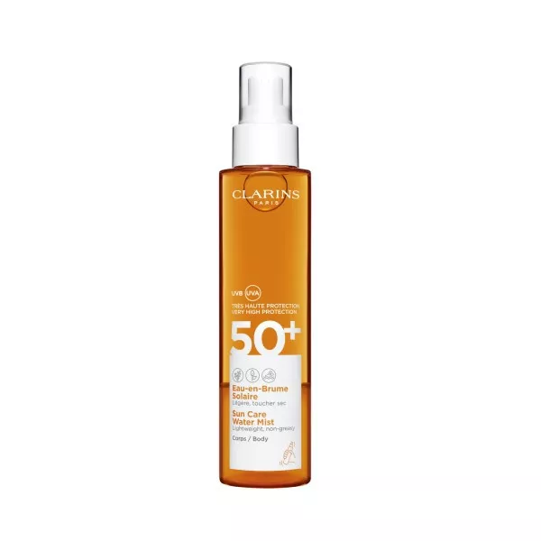 Clarins Solar-Wassernebel für den Körper Spf50 +