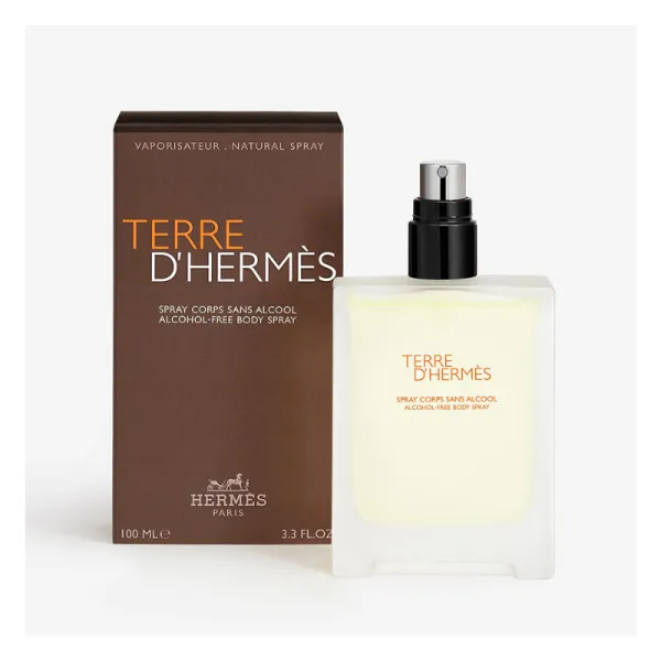 Hermes Terre D´ Hermès Body Spray Alcohol-Free