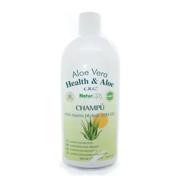 Health & Aloe NaturLock System Champú con 59,85% de gel de Aloe Vera