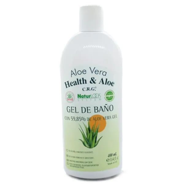 Health & Aloe Aloe Vera NaturLock System Gel de Baño Con 59,85% de gel de aloe vera