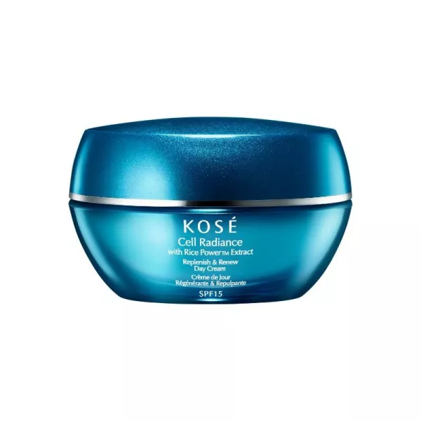 Kose  Cell Radiance  With Rice Powertm Extract  Replenish & Renew  Day Cream