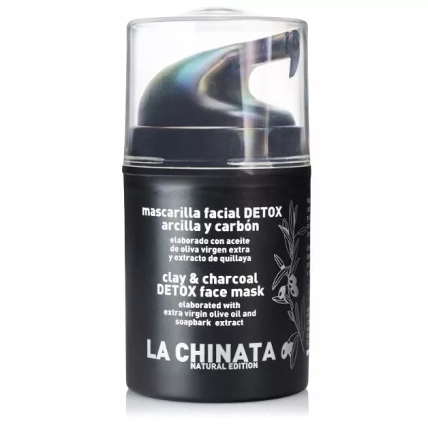 La Chinata Mascarilla Facial Detox Arcilla y Carbón